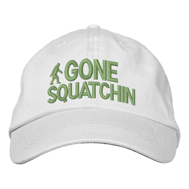 Gorra Bordada Gone Squatchin (Anverso)