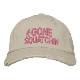 Gorra Bordada Gone Squatchin