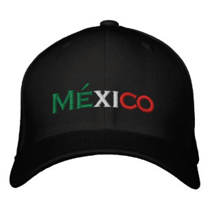 Gorra Bordada Gorra: México lindo, triple color