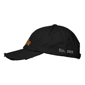 Gorra Bordada Gorra, texto lateral