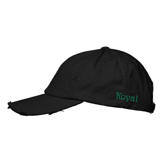 Gorra Bordada #GorraBordadaDeLaRealezaRoyal (Izquierda)