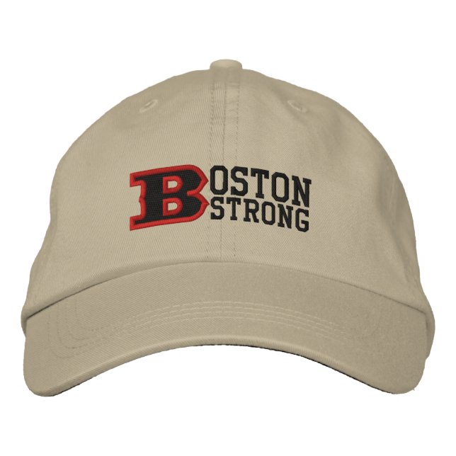 Gorra Bordada Gorrita Bordada BOSTON B STRONG (Anverso)