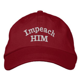 Gorra Bordada Gorrita de béisbol bordada con “Impeach HIM”