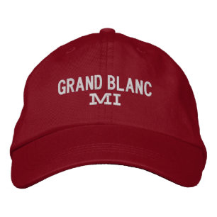 Gorra Bordada Gorrita de béisbol bordada Grand Blanc Michigan