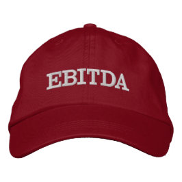 Gorra Bordada Gorrito bordado con definición divertida de EBITDA