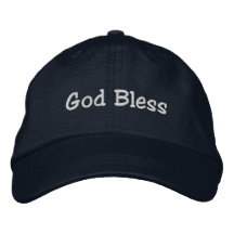 Gorrito Dios te bendiga - Azul
