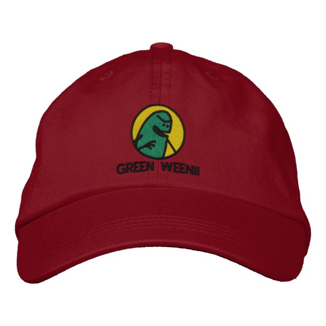 Gorra Bordada Gorrito Logo de Green Weenii (deluxe) (Anverso)