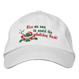 Gorra Bordada Gracioso Beso ahora Frog