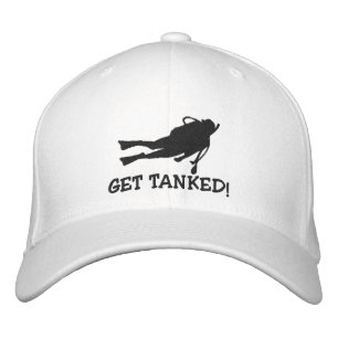 Gorra Bordada Gracioso SCUBA Dive Embroidered Cap