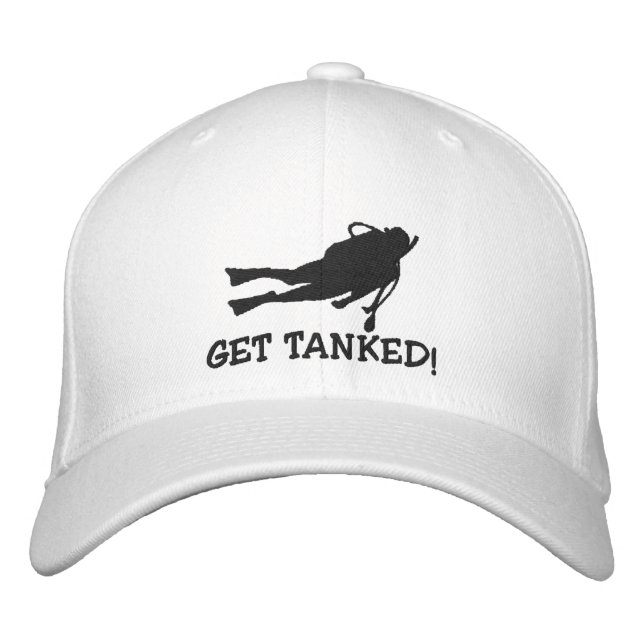 Gorra Bordada Gracioso SCUBA Dive Embroidered Cap (Anverso)