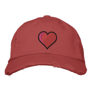 Gorra Bordada Gran Corazón