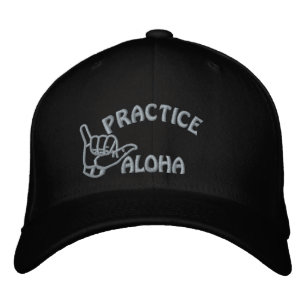 Gorra Bordada Gran Isla Practica Aloha Shaka (suelta)