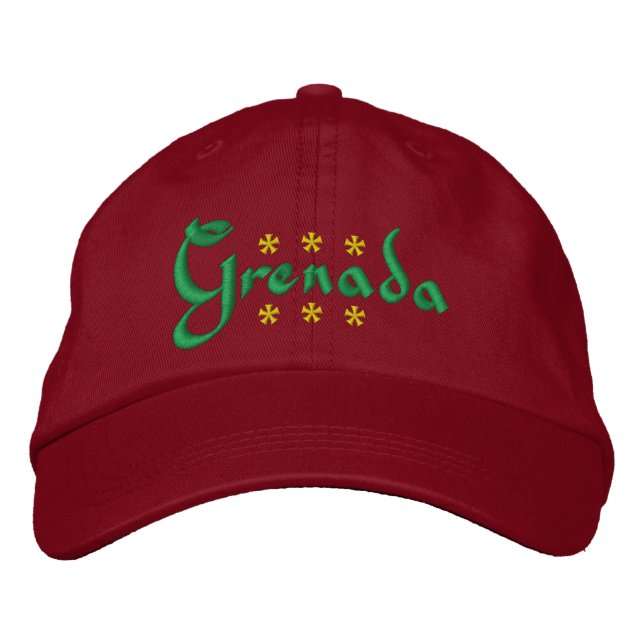 Gorra Bordada Granada (Anverso)