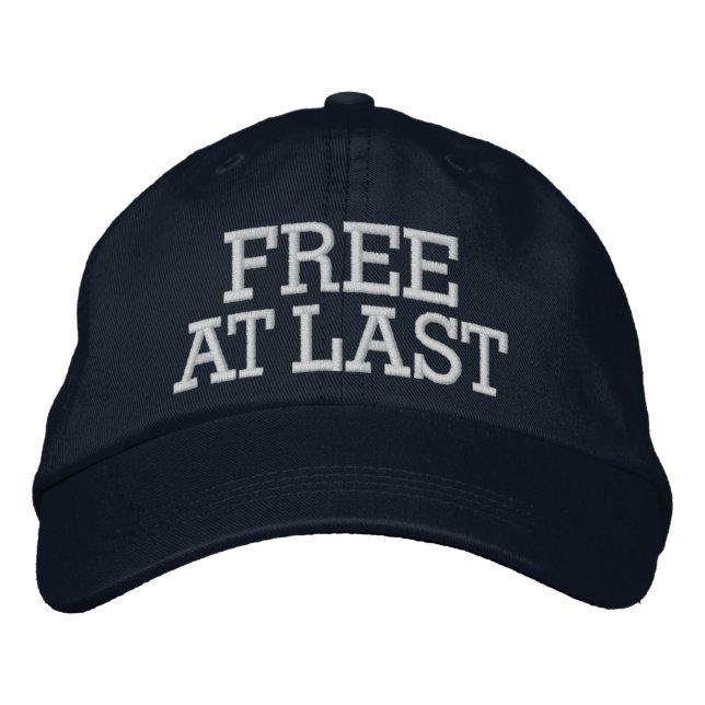 Gorra Bordada ¡Gratis por fin! Cap by SRF (Anverso)