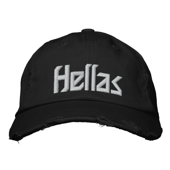 Gorra Bordada Grecia - Hellas (Anverso)