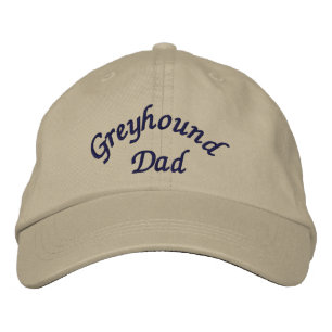 Gorra Bordada Greyhound Dad Cute