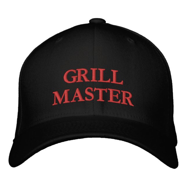GORRA BORDADA GRILLMASTER (Anverso)