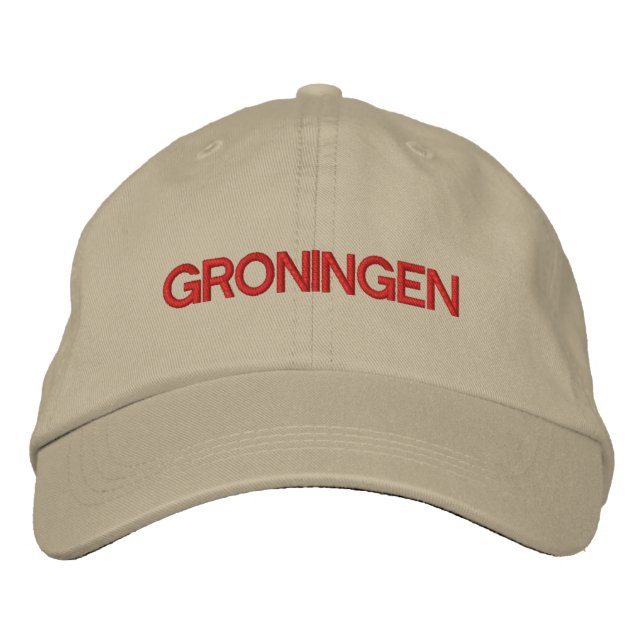 Gorra Bordada Groningen Cap (Anverso)