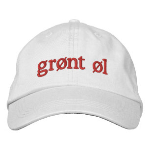 Gorra Bordada Grønt øl