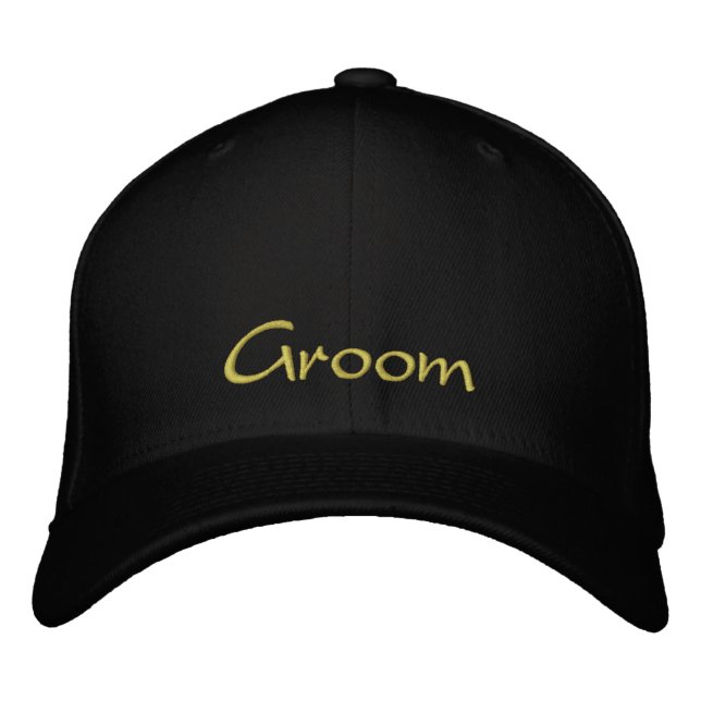 Gorra Bordada Groom (Anverso)