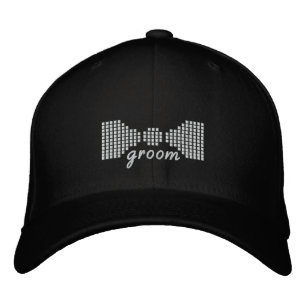 Gorra Bordada Groom Bow Tie