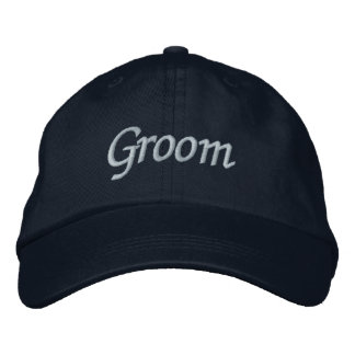 Gorra Bordada Groom Cap