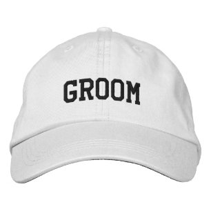 Gorra Bordada Grooms Embroidered Cap