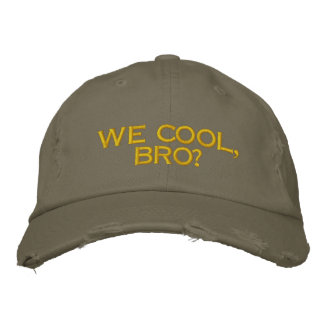 GORRA BORDADA ¿GUAY, BRO? - STREET GAMER HAP