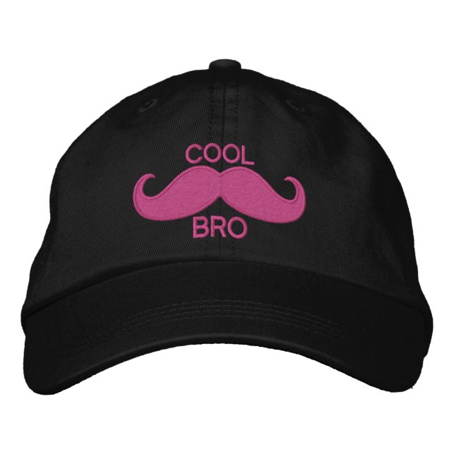 Gorra Bordada GUAY Mustache BRO (Anverso)