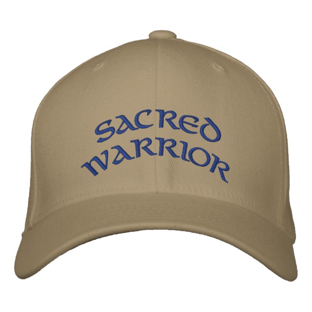 GORRA BORDADA GUERRA SACRED (Anverso)