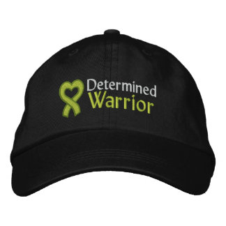 Gorra Bordada Guerrero determinado - Linfoma