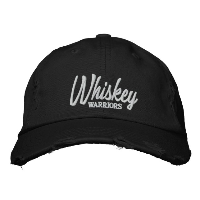 Gorra Bordada Guerreros Whiskey (Anverso)