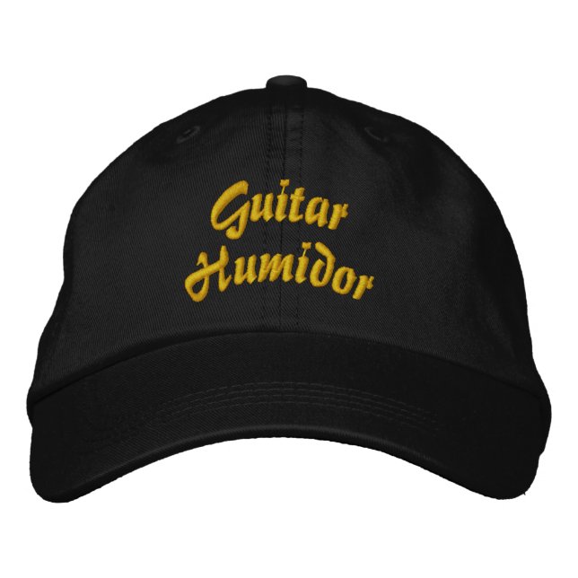 Gorra Bordada Guitar Humidor (Anverso)