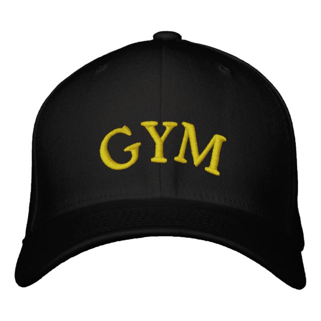 GORRA BORDADA GYM (Anverso)
