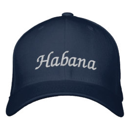 Gorra Bordada Habana Blue