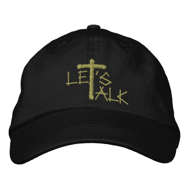 Gorra Bordada Hablemos (Jesús) (Anverso)