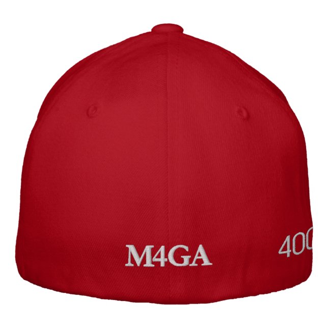 Gorra Bordada HACER 400 GRANDES DE NUEVO 400si.com M4GA (Reverso)