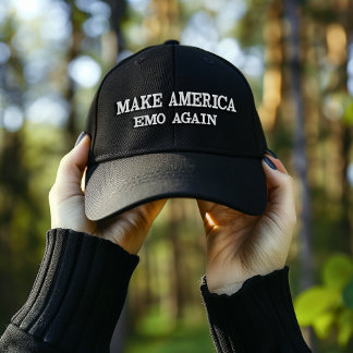 GORRA BORDADA HACER QUE AMÉRICA EMO OTRA VEZ
