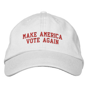 Gorra Bordada Hacer que Estados Unidos vote de nuevo
