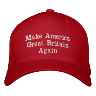 Gorra Bordada Hacer que Estados Unidos vuelva a Gran Bretaña