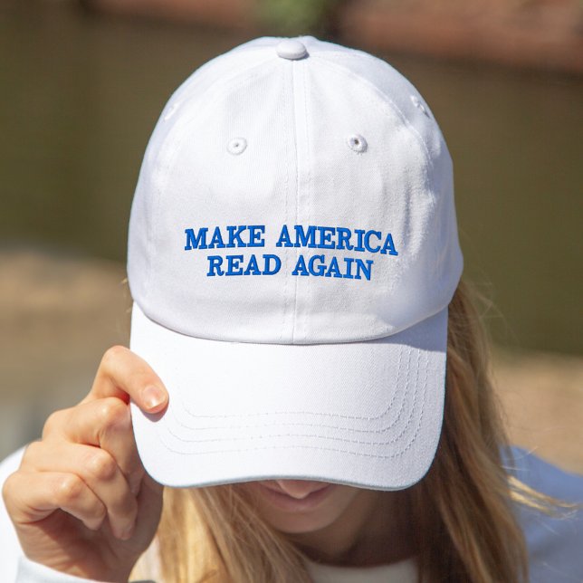 Gorra Bordada Hacer que Estados Unidos vuelva a leer (Subido por el creador)