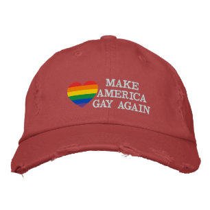 Gorra Bordada Hacer que Estados Unidos vuelva a ser gay