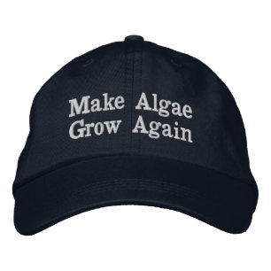 Gorra Bordada Hacer que las algas crezcan de nuevo