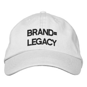 Gorra Bordada haga de su marca su LEGACY