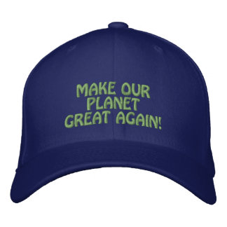 GORRA BORDADA ¡HAGA NUEVO GRAN NUESTRO PLANETA!