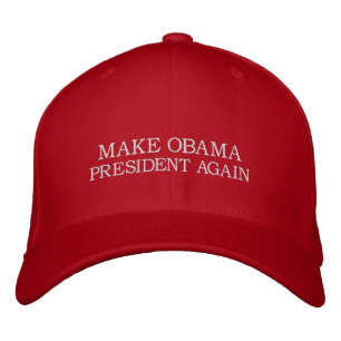 Gorra Bordada HAGA PRESIDENTE AGAIN de OBAMA - el Hap del