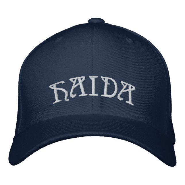 Gorra Bordada Haida EmbroIDE Cap Haida Cap (Anverso)