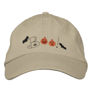Gorra Bordada Halloween Boo
