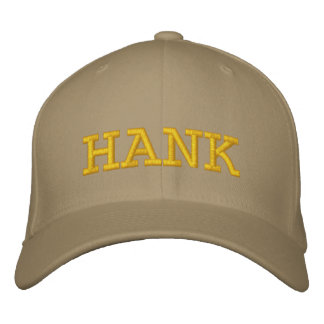 Gorra Bordada Hank Grant Tan Ball Cap