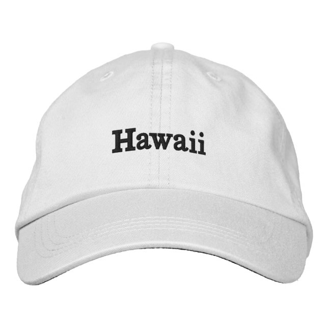Gorra Bordada Hawái (Anverso)